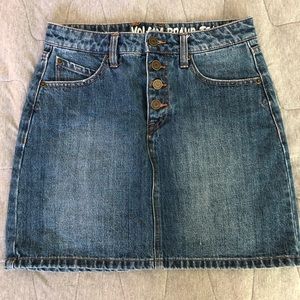 Volcom Jean Mini Skirt
